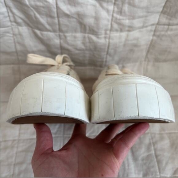 Good News Oatmeal Canvas Opal Core Chunky Sneakers - EU 40 US Women 9 US Men 7 - Picture 9 of 13